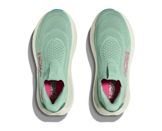 HOKA Women's Skyward Laceless - JADEITE / SEA GLASS