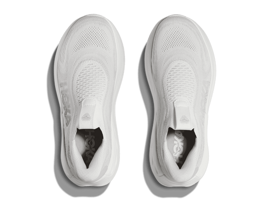 HOKA Women's Skyward Laceless - WHITE / WHITE
