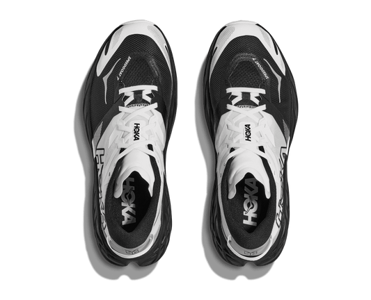 HOKA Men's Speedgoat 7 - BLACK / WHITE (Wide)