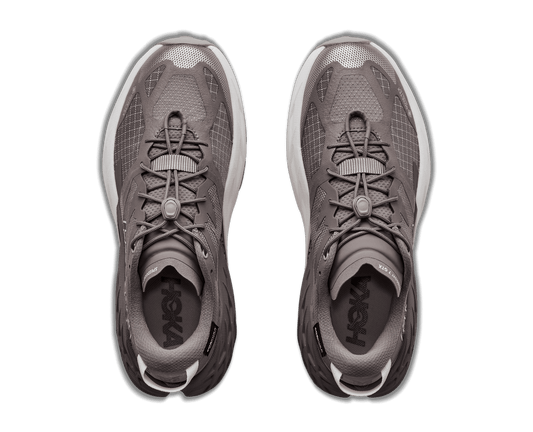 HOKA Women's Speedgoat 7 - PEBBLE GREY / ALABASTER