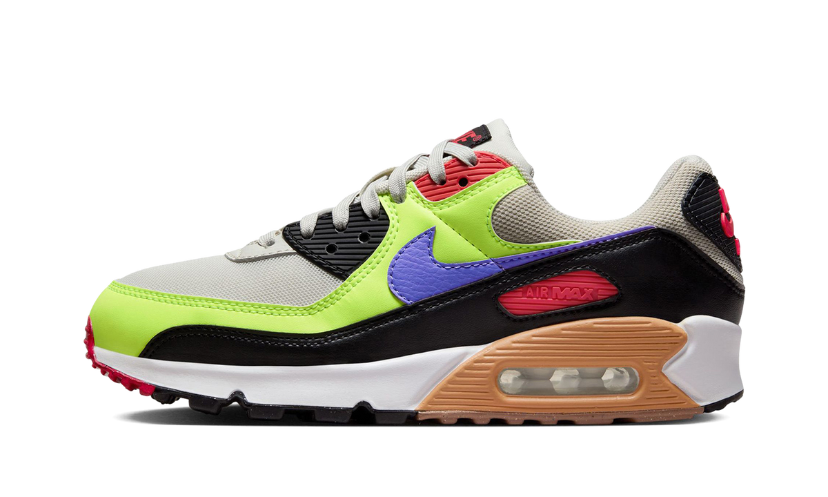 Air Max 90 WMNS "Volt Light Bone Ultramarine" DH8010 003