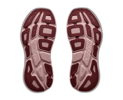 HOKA Women's Bondi 7 - PINK OPAL / VARSITY BURGUNDY