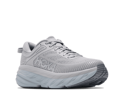 HOKA Women's Bondi 7 - STARDUST / MINERAL BLUE