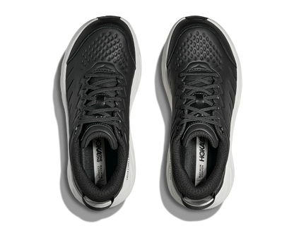 HOKA Men's Bondi SR - CARBON BLACK / WHITE