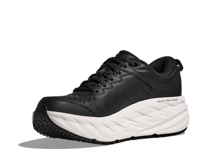 HOKA Men's Bondi SR - CARBON BLACK / WHITE