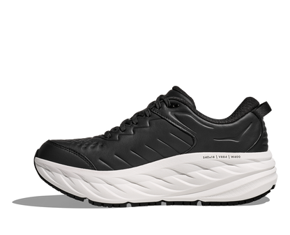 HOKA Men's Bondi SR - CARBON BLACK / WHITE