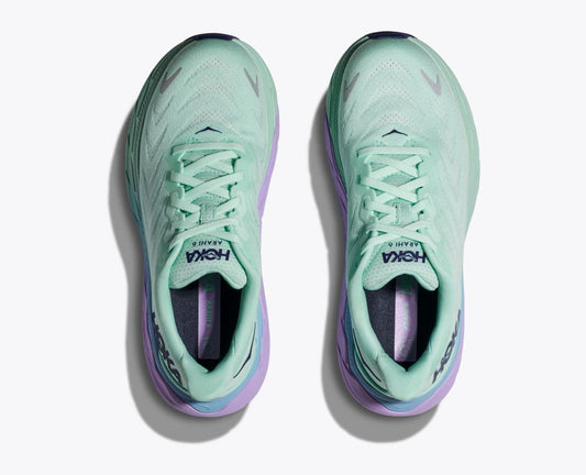 Hoka Womens Arahi 6 Wide-Sunlit Ocean / Lilac Mist (1123197-SOLM)