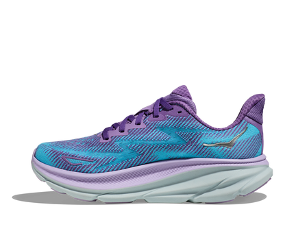 Hoka Womens Clifton 9- Chalk Violet/Pastel Lilac (1127896-CVPL)