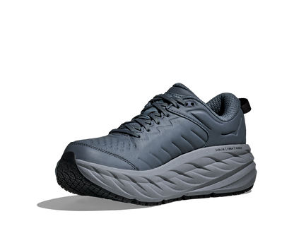 HOKA Men's Bondi SR - FADED NAVY / CARBON BLACK (Wide)