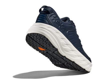 HOKA Men's Bondi SR - OUTERSPACE / WHITE (Wide)