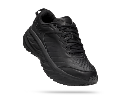HOKA Women's Bondi SR - BLACK / BLACK (Wide)
