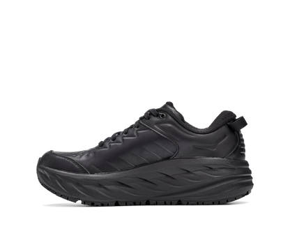 HOKA Women's Bondi SR - BLACK / BLACK (Wide)