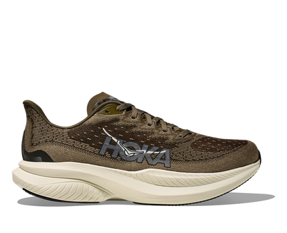 HOKA Men's Mach 6 - ANTIQUE OLIVE / TRUFFLE SALT (Wide)