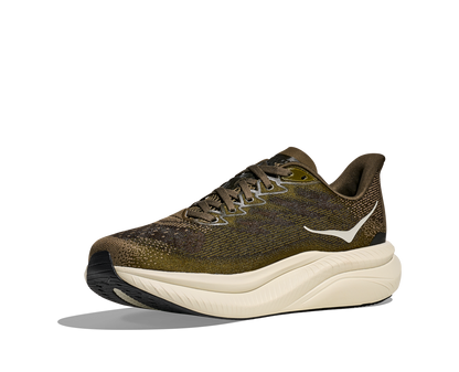 HOKA Men's Mach 6 - ANTIQUE OLIVE / TRUFFLE SALT (Wide)