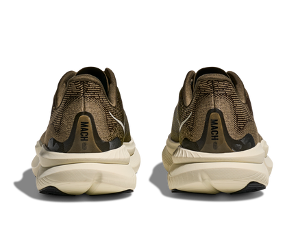 HOKA Men's Mach 6 - ANTIQUE OLIVE / TRUFFLE SALT (Wide)