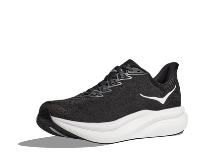 HOKA Men's Mach 6 - BLACK / WHITE (Wide)
