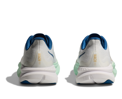 HOKA Men's Mach 6 - FROST / GOLD (Wide)