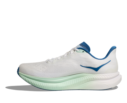 HOKA Men's Mach 6 - FROST / GOLD (Wide)