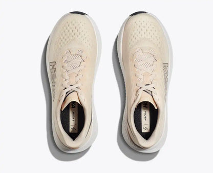 HOKA Women's Mach 6 - EGGNOG / VANILLA (Wide)