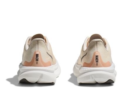 HOKA Women's Mach 6 - EGGNOG / VANILLA