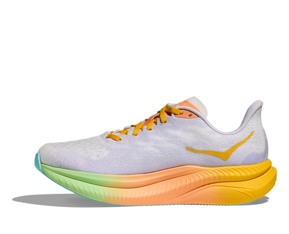 HOKA Women's Mach 6 - FROST / STARLIGHT GLOW