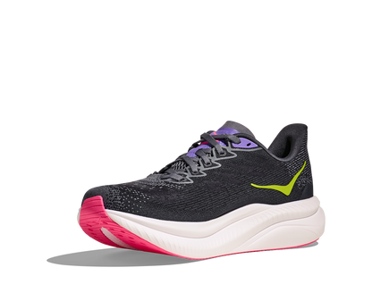 HOKA Women's Mach 6 - GREY SKIES / CHARCOAL GREY