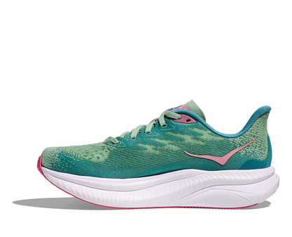 HOKA Women's Mach 6 - JADEITE / ALPINE BLUE