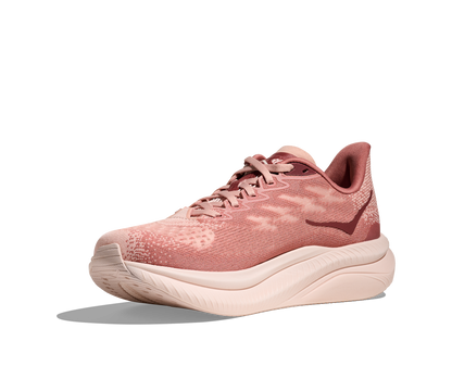 HOKA Women's Mach 6 - ROSE LATTE / BLUSH