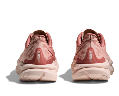 HOKA Women's Mach 6 - ROSE LATTE / BLUSH