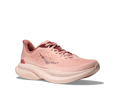 HOKA Women's Mach 6 - ROSE LATTE / BLUSH