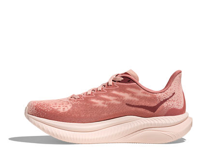 HOKA Women's Mach 6 - ROSE LATTE / BLUSH