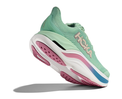 HOKA Women's Skyward X - JADEITE / DRIED ROSE