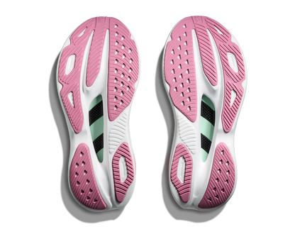 HOKA Women's Skyward X - JADEITE / DRIED ROSE