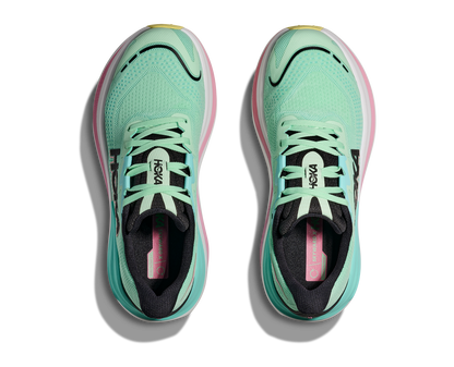 HOKA Women's Skyward X - MINT FLUORITE / BLUE SPARK