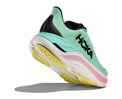 HOKA Women's Skyward X - MINT FLUORITE / BLUE SPARK
