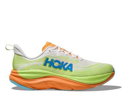 HOKA Men's Skyflow - FROST / SOLAR FLARE