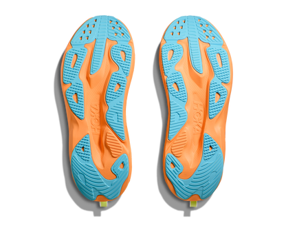 HOKA Men's Skyflow - FROST / SOLAR FLARE