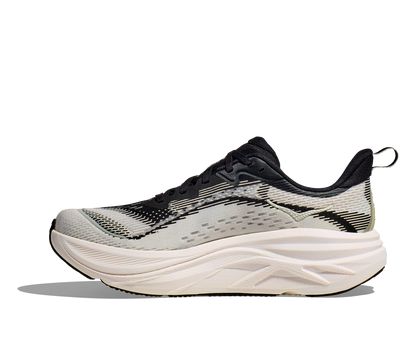 HOKA Women's Skyflow - BLACK / WHITE