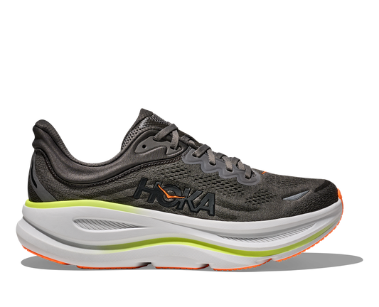 HOKA Men's Bondi 9 - ASPHALT GREY / GRAVEL