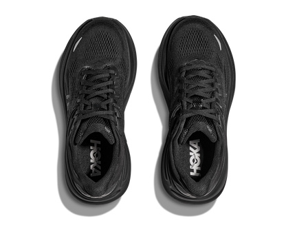HOKA Men's Bondi 9 - BLACK / BLACK (Wide)