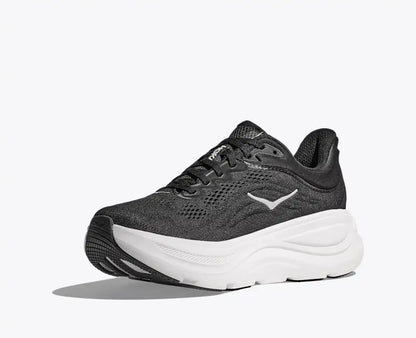 HOKA Men's Bondi 9 - BLACK / WHITE (Extra Wide)