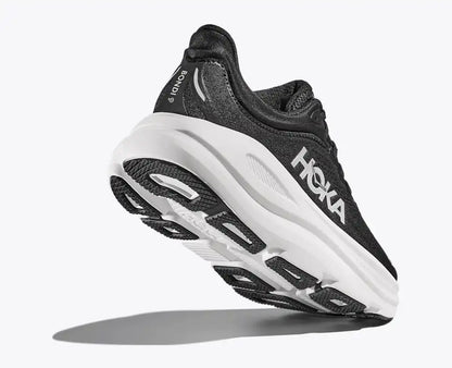 HOKA Men's Bondi 9 - BLACK / WHITE (Extra Wide)