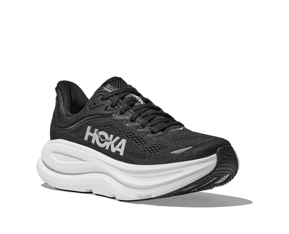 HOKA Men's Bondi 9 - BLACK / WHITE