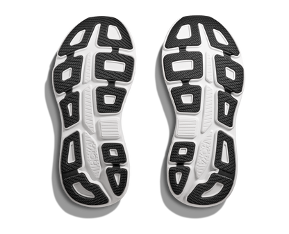 HOKA Men's Bondi 9 - BLACK / WHITE (Wide)