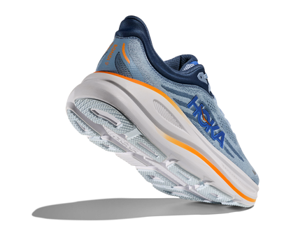HOKA Men's Bondi 9 - DRIZZLE / DOWNPOUR (Wide)