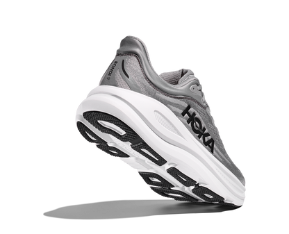 HOKA Men's Bondi 9 - GALACTIC GREY / STELLAR GREY (Wide)