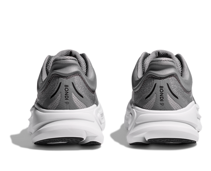 HOKA Men's Bondi 9 - GALACTIC GREY / STELLAR GREY (Wide)