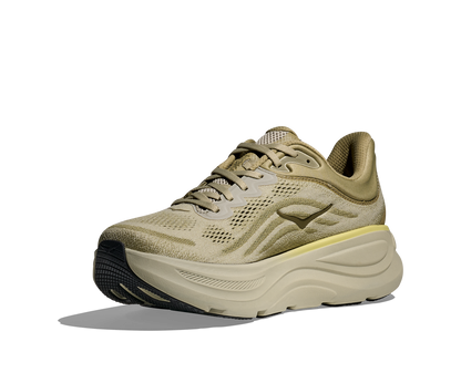 HOKA Men's Bondi 9 - GRASSLAND / OYSTER MUSHROOM (Wide)