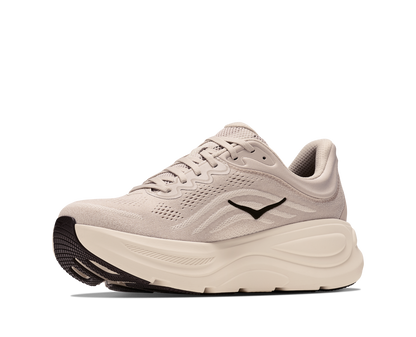 HOKA Men's Bondi 9 - RIVER ROCK GREY / ALABASTER (Wide)