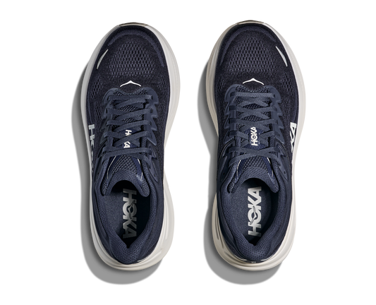 HOKA Men's Bondi 9 - VARSITY NAVY / WHITE (Wide)